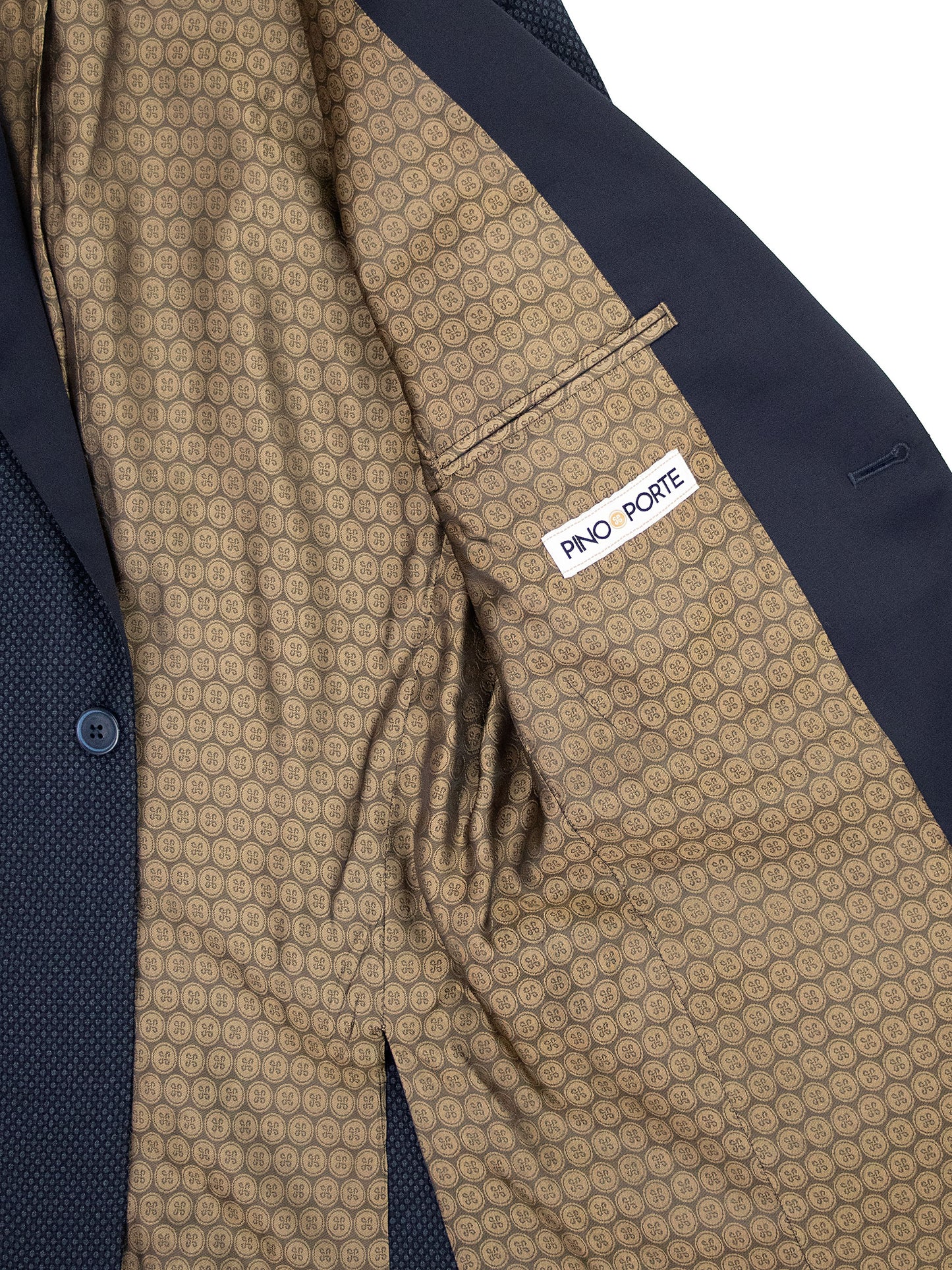 PinoPorte 39639 Boy's Dinner Jacket - James - Neat - Navy