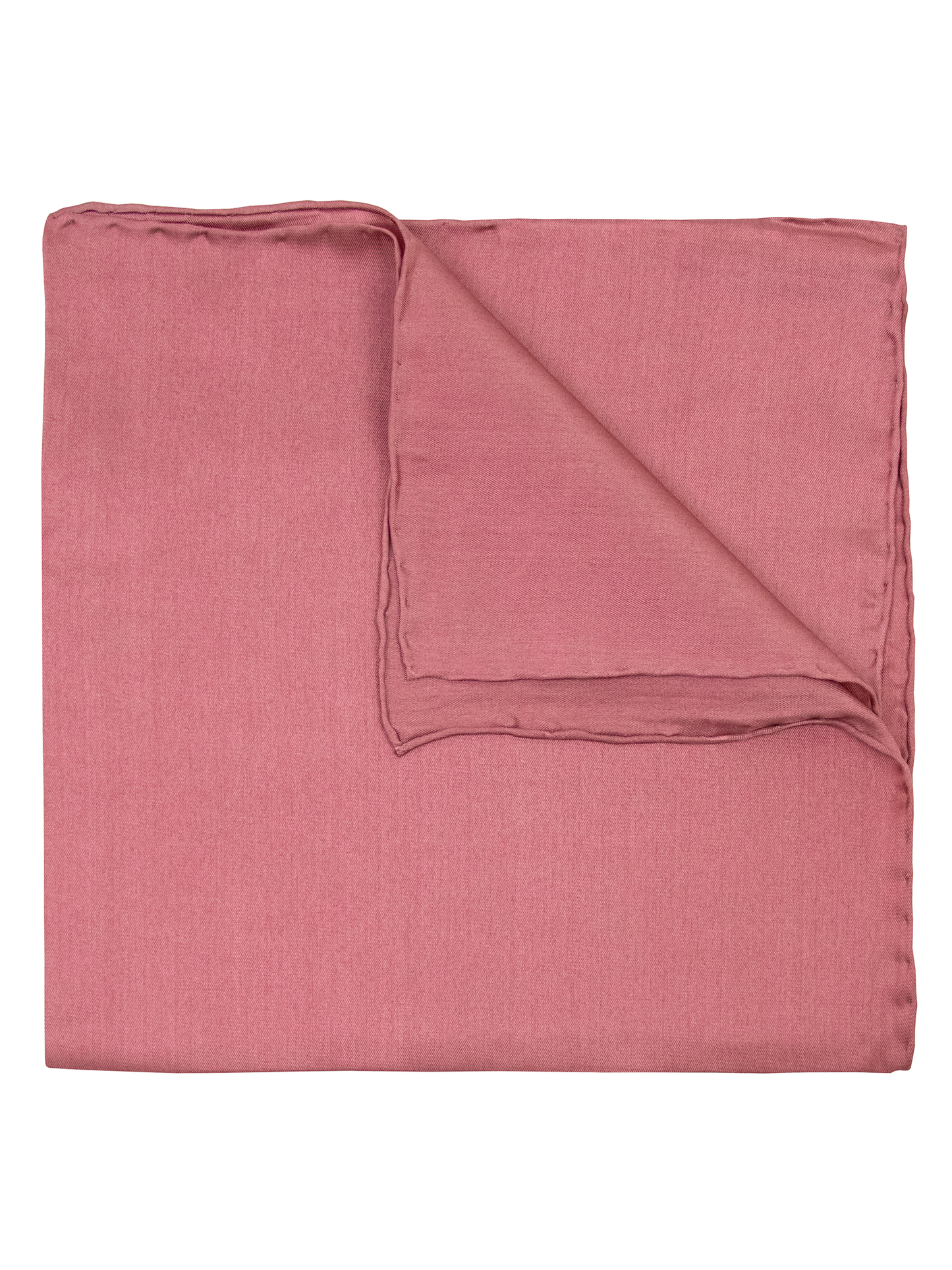 Heritage House 39671 Pocket Square - Solid - Dark Rose