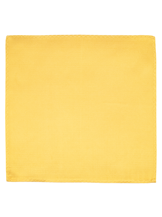 Heritage House 39676 Pocket Square - Tonal Stripe - Gold