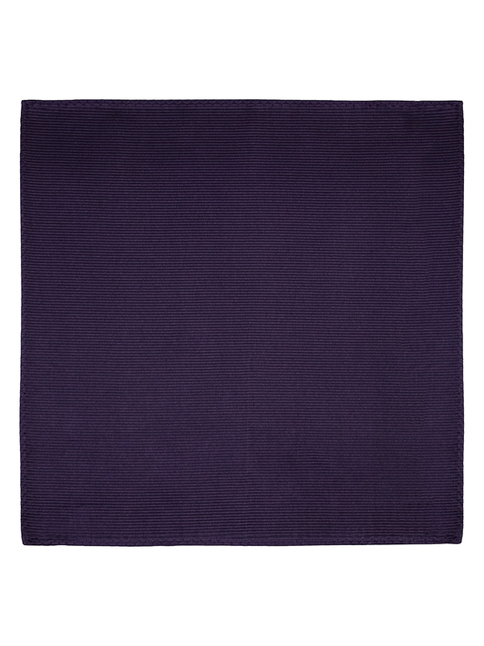 Heritage House 39677 Pocket Square - Tonal Stripe - Plum