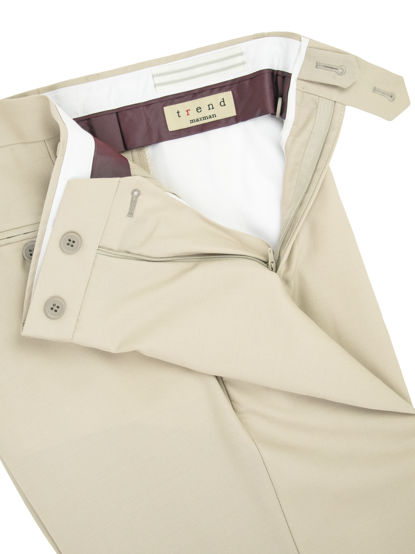 Trend by Maxman 39770 Young Men's Dress Pants - Solid - Tan