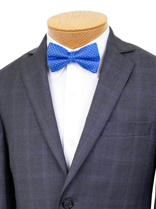 Tallia 39895 Bow Tie - Tonal Check - Blue