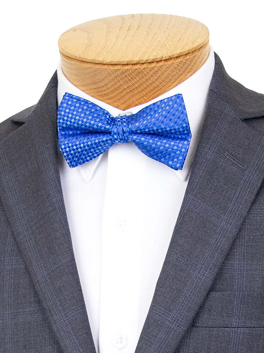 Tallia 39895 Bow Tie - Tonal Check - Blue