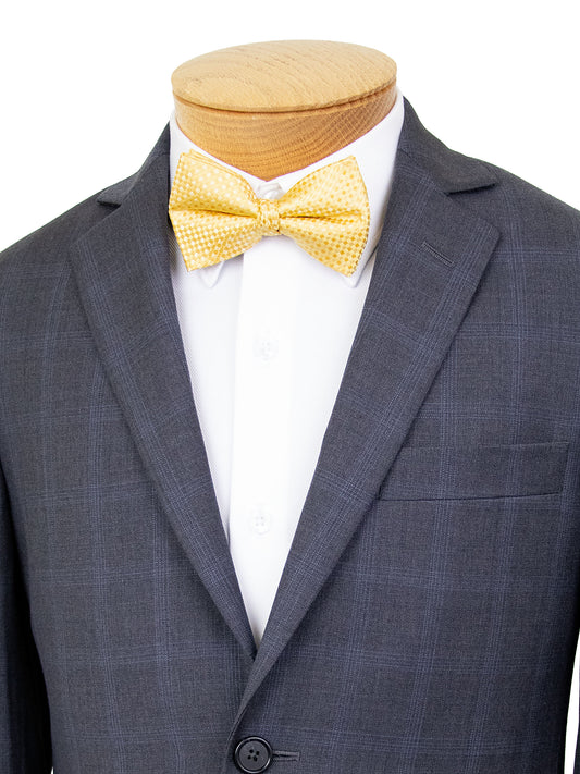 Tallia 39896 Bow Tie - Tonal Check - Yellow