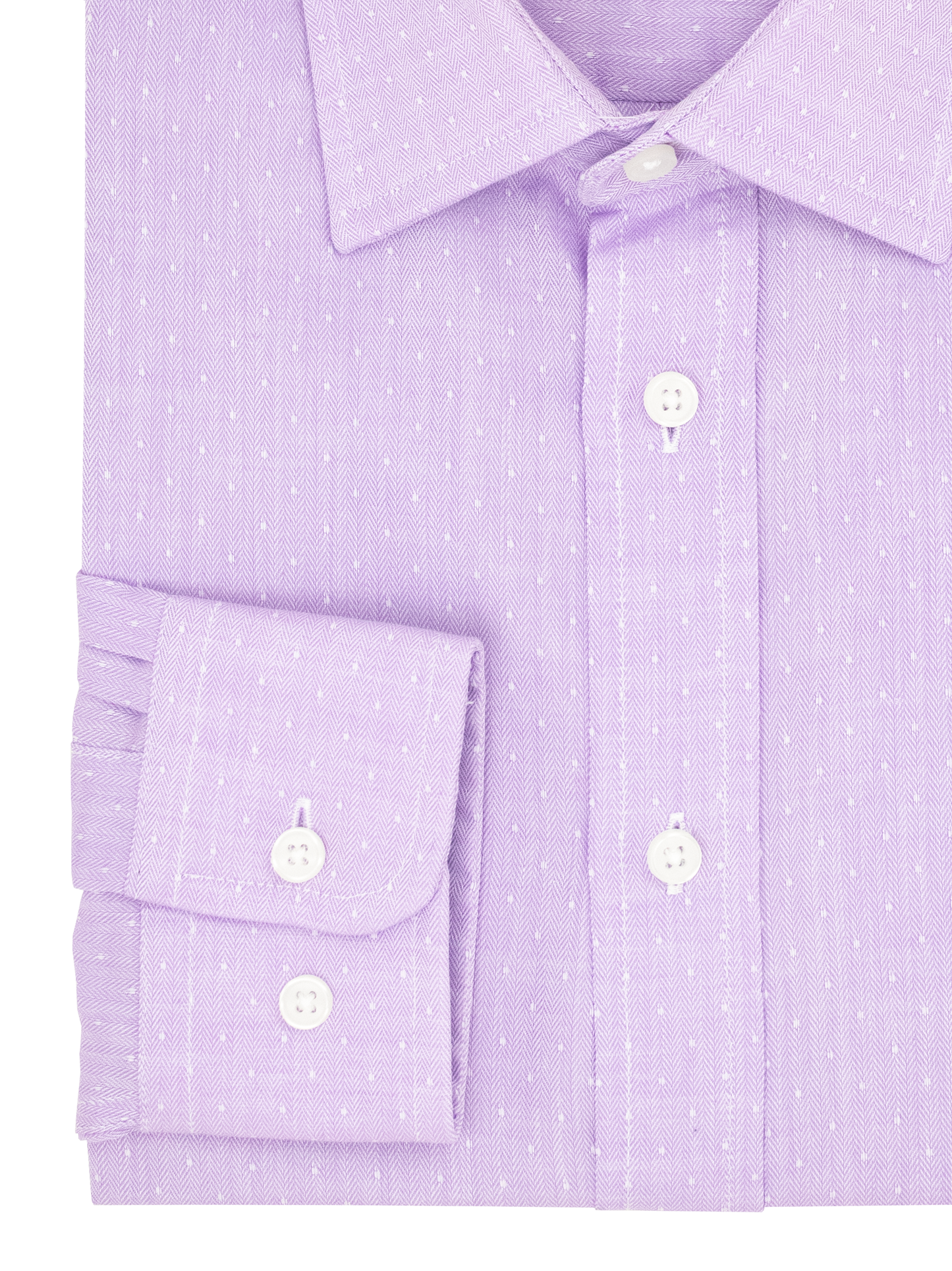 Tallia 39990 Boy's Dress Shirt - Herringbone Neat - Lavender