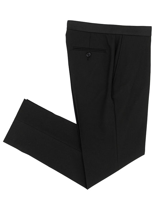 B by Brooks Brothers 40014P Boys' Tuxedo Pants - Solid - Black