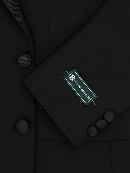 B by Brooks Brothers 40014 Boy's Tuxedo Jacket - Solid - Black