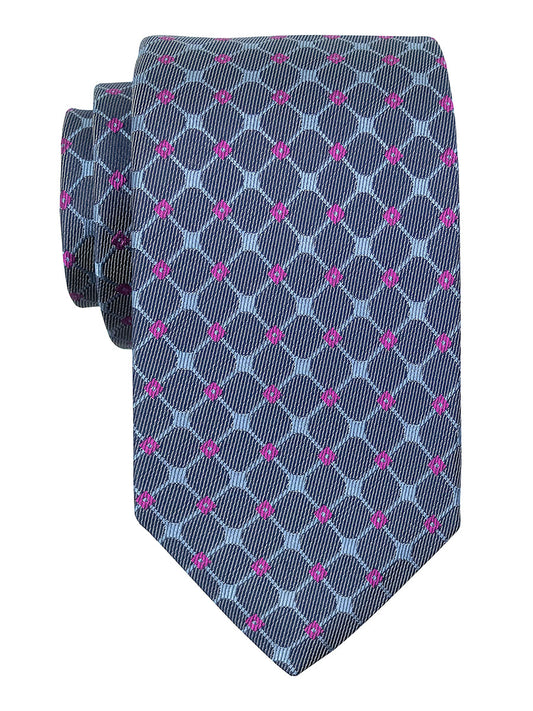 Dion 40075 Boy's Tie - Natte Fine Stripe - Slate