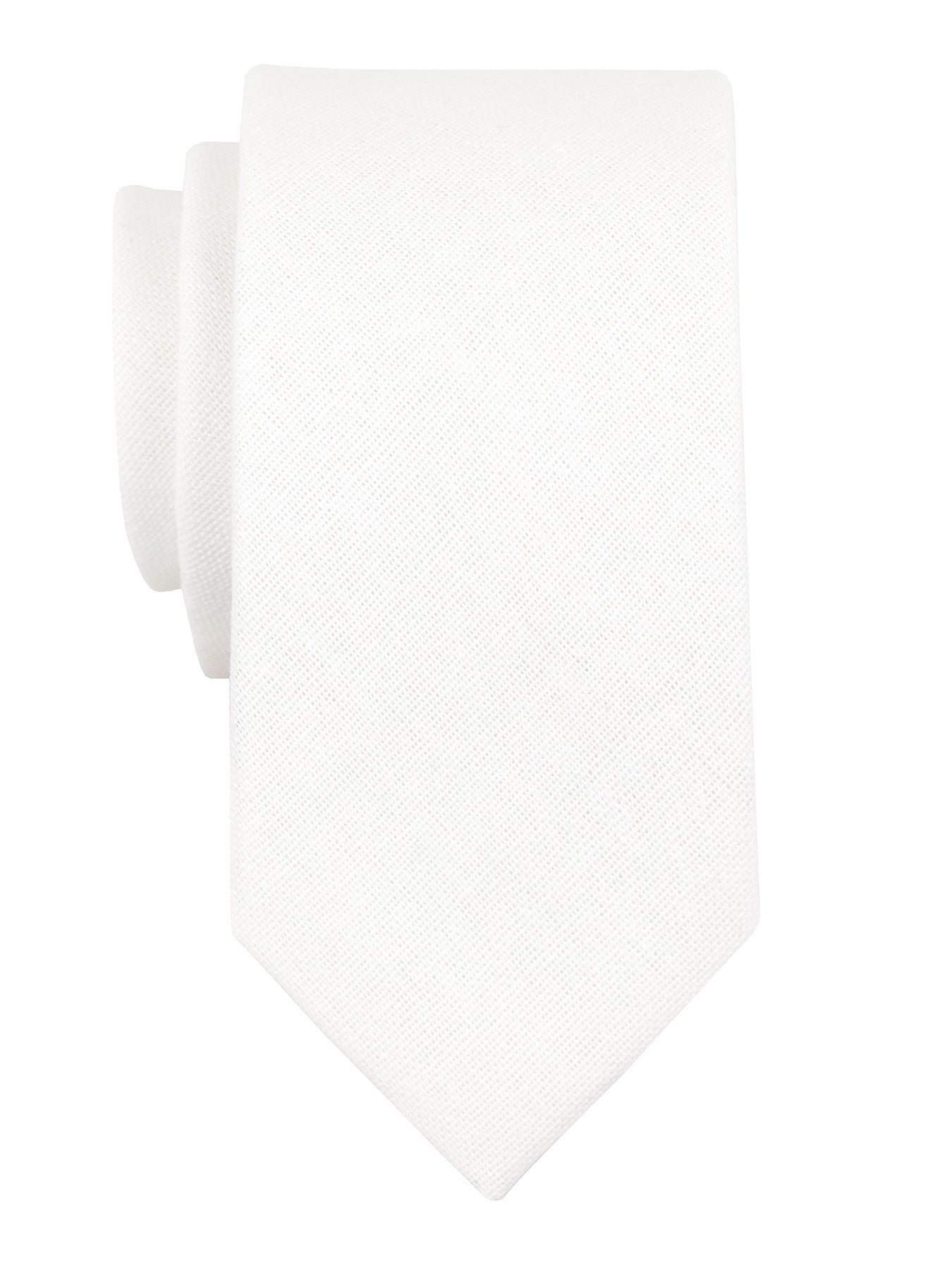 Heritage House 40149 Boy's Tie - Linen - White
