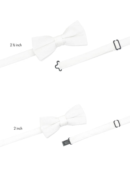 Heritage House 40153 Bow Tie - Linen - White