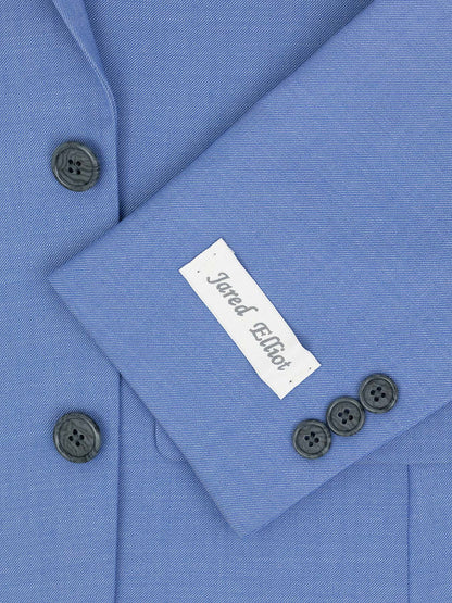 Jared Elliot 40212 Boy's Suit - Solid Twill - Steel Blue