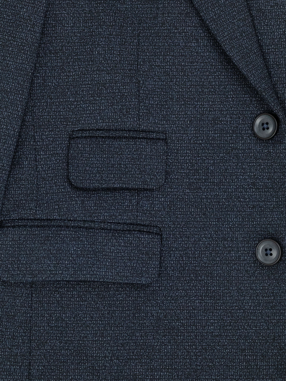 Leo & Zachary 40246 Boy's Suit - Speckled - Navy