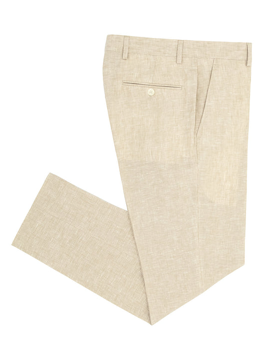 Tommy Hilfiger 40450P Young Men's Dress Pants - Linen - Tan