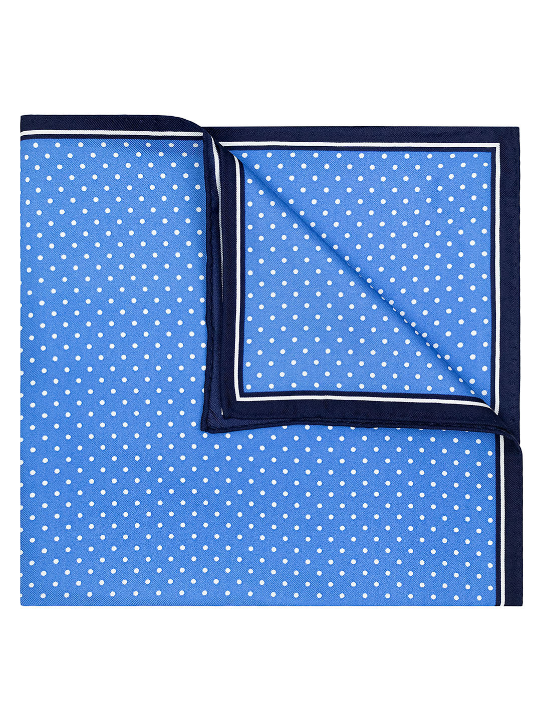 Heritage House 40711 Pocket Square - Polka Dot - Powder