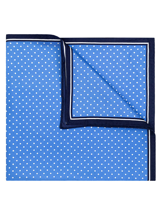 Heritage House 40711 Pocket Square - Polka Dot - Powder