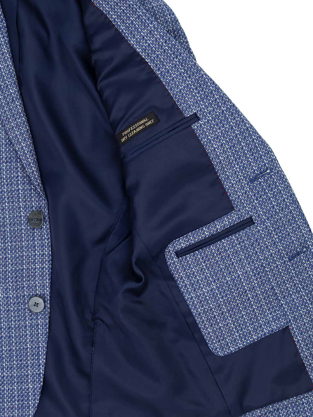Jared Elliot 40737 Boy's Sport Coat - Tweed - Blue/White