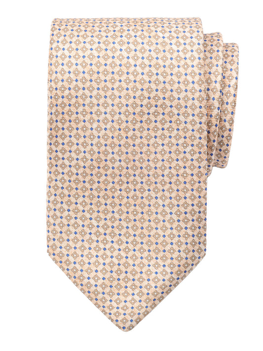 Dion 40841 Boy's Tie - Neat - Melon/Blue