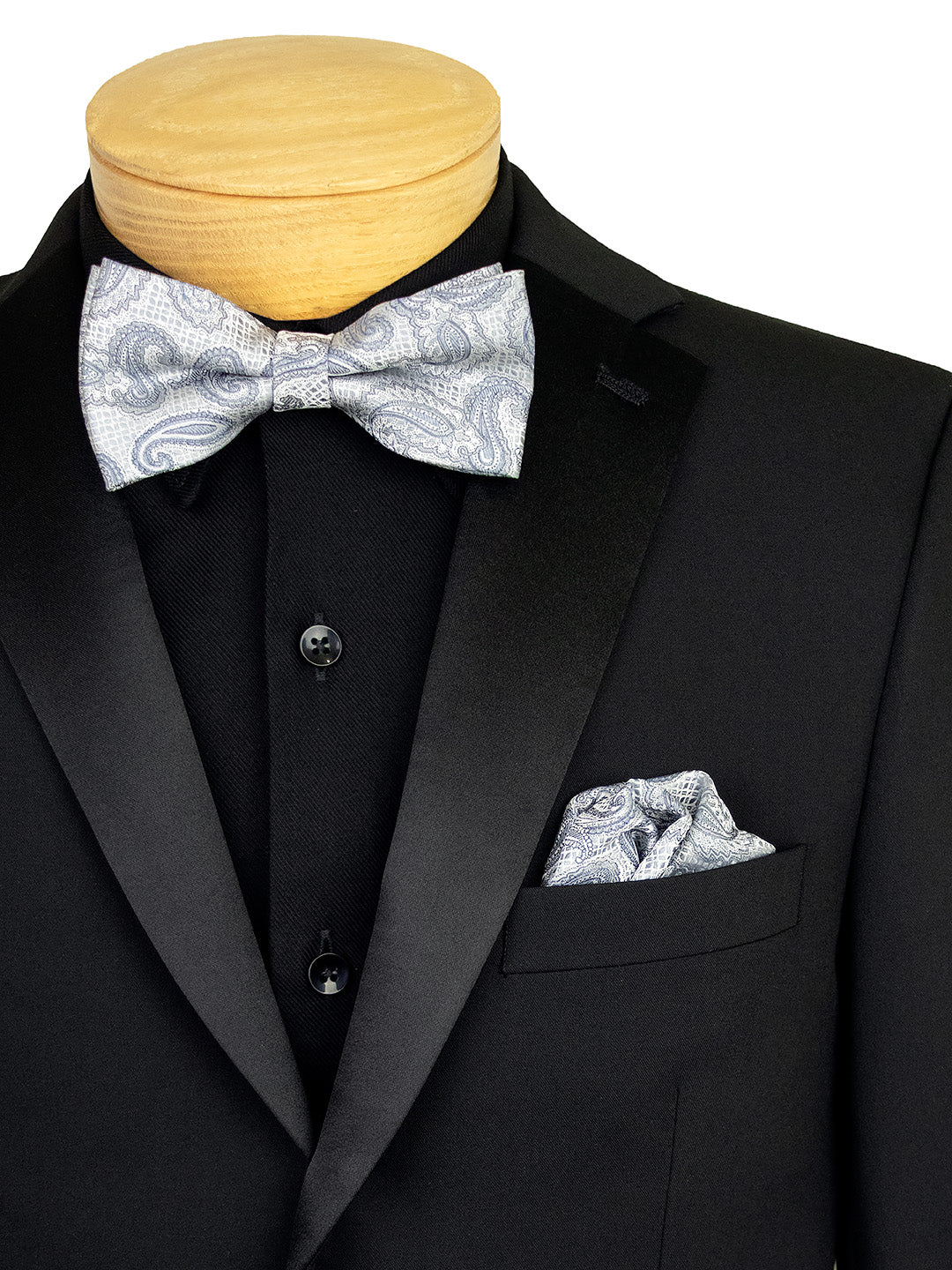 Michael Kors 41151 Boy's Tuxedo Jacket - Classic Fit - Solid - Black
