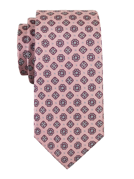 T.O. 41294 Boy's Tie - Neat - Pink/Grey