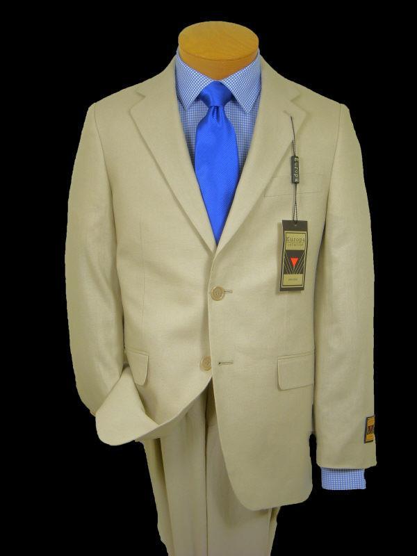 Boy's Suit Separates Jacket 10539 Oatmeal Linen