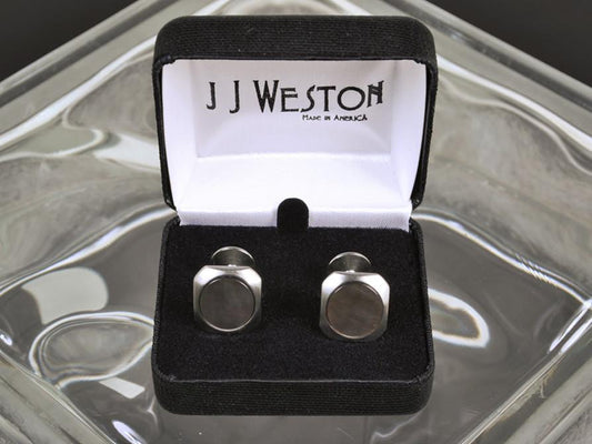 Boy's Cuff Links 11530 Silver