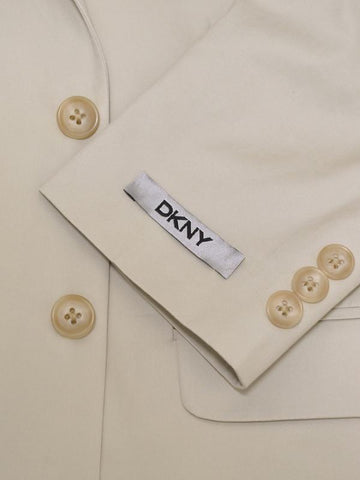 Image of DKNY 11915 100% Cotton Boy's Suit - Poplin - Stone