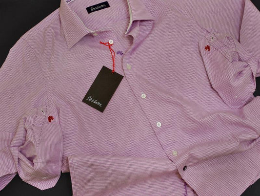 Boy's Sport Shirt 12496 Lavender Jacquard