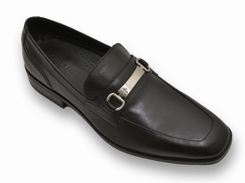 Cole Haan 12980 100% Leather Upper Boy's Shoe - Bit Loafer - Black