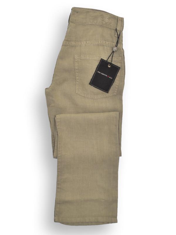 John Varvatos 13635 Boy's Jeans - Straight Leg - Oatmeal
