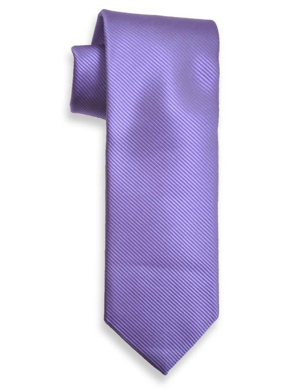 Heritage House 13973 100% Woven Silk Boy's Tie - Tonal Stripe - Purple