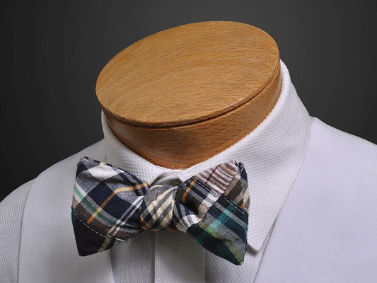 Boy's Bow Tie 14101 Multicolored Madras