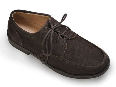 Cole Haan 14214 100% Suede Leather Upper Boy's Shoe - Oxford - Brown