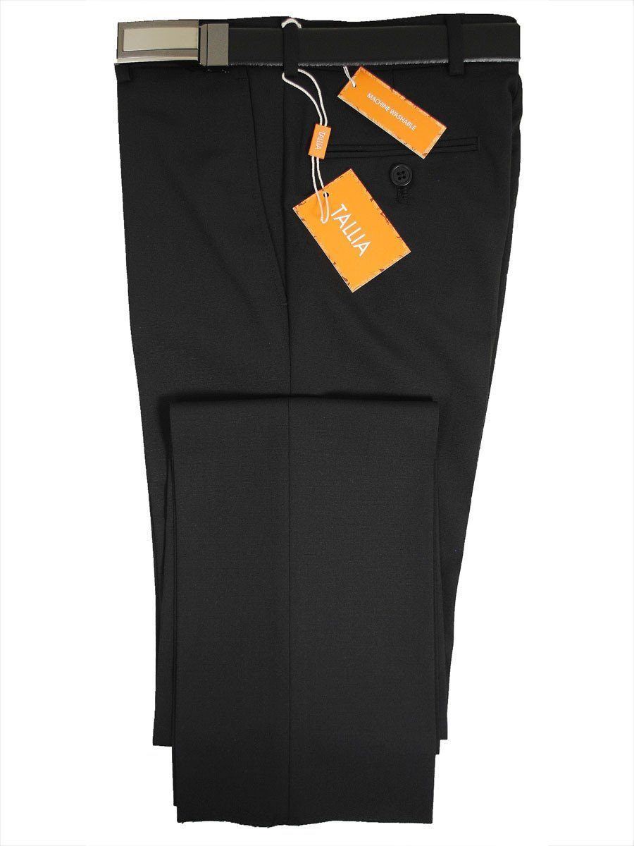 Tallia 14362 Boy's Dress Pants - Skinny Fit - Textured Weave - Black