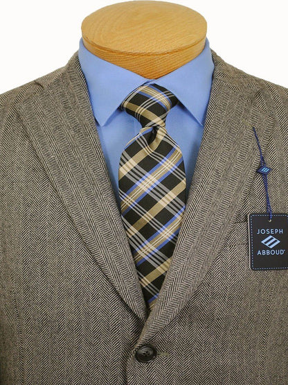 Joseph Abboud 14395 Boy's Sport Coat - Herringbone - Tan/black