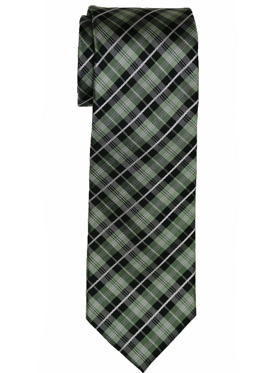Boy's Tie 15347 Green/Black