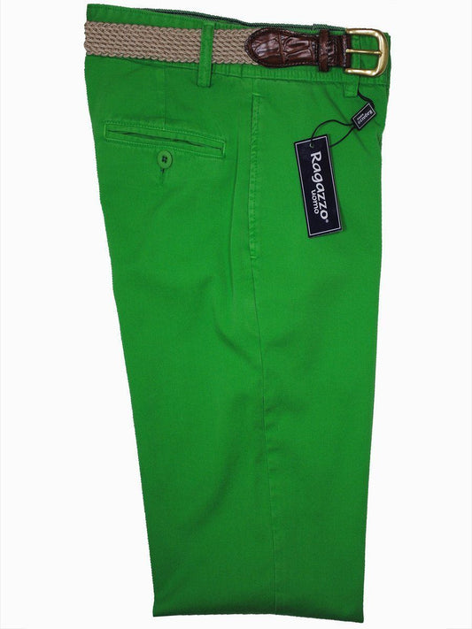 Ragazzo 15883 Boy's Casual Pants - Solid - Shamrock