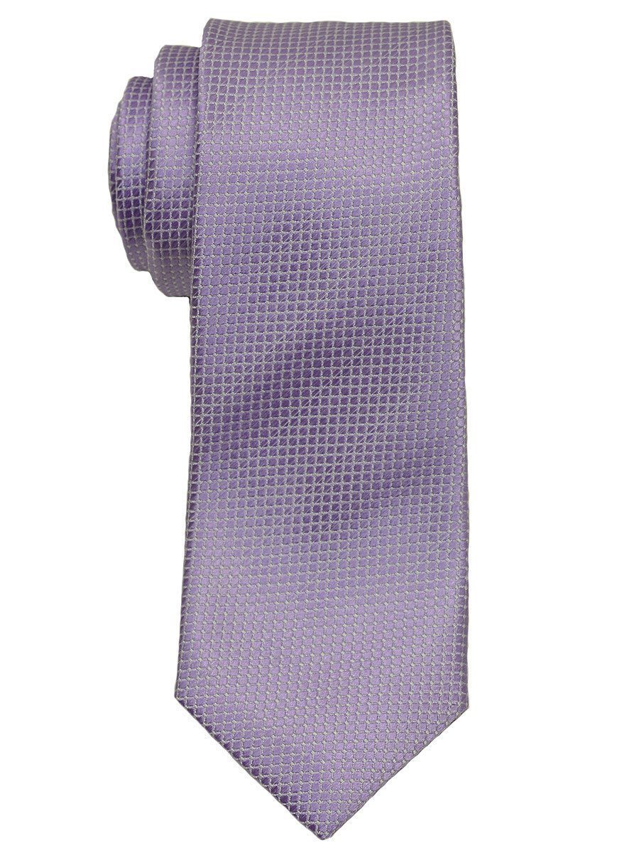 Heritage House 16016 100% Woven Silk Boy's Tie - Neat - Lilac