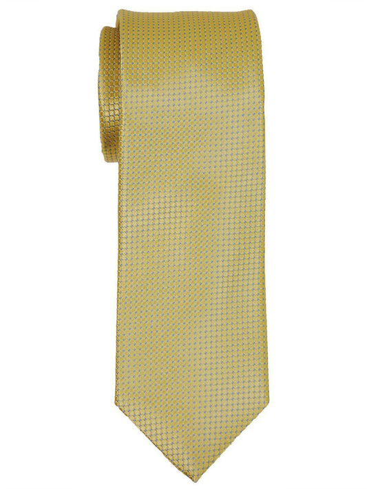 Heritage House 16019 100% Woven Silk Boy's Tie - Neat - Yellow