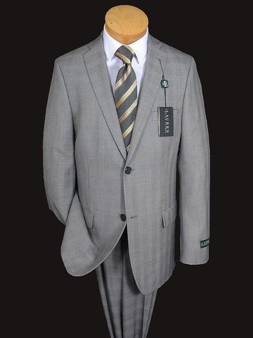Image of Lauren Ralph Lauren 16282 65% Polyester/ 35% Rayon Boy's Suit Separates Jacket - Glen Plaid - Gray