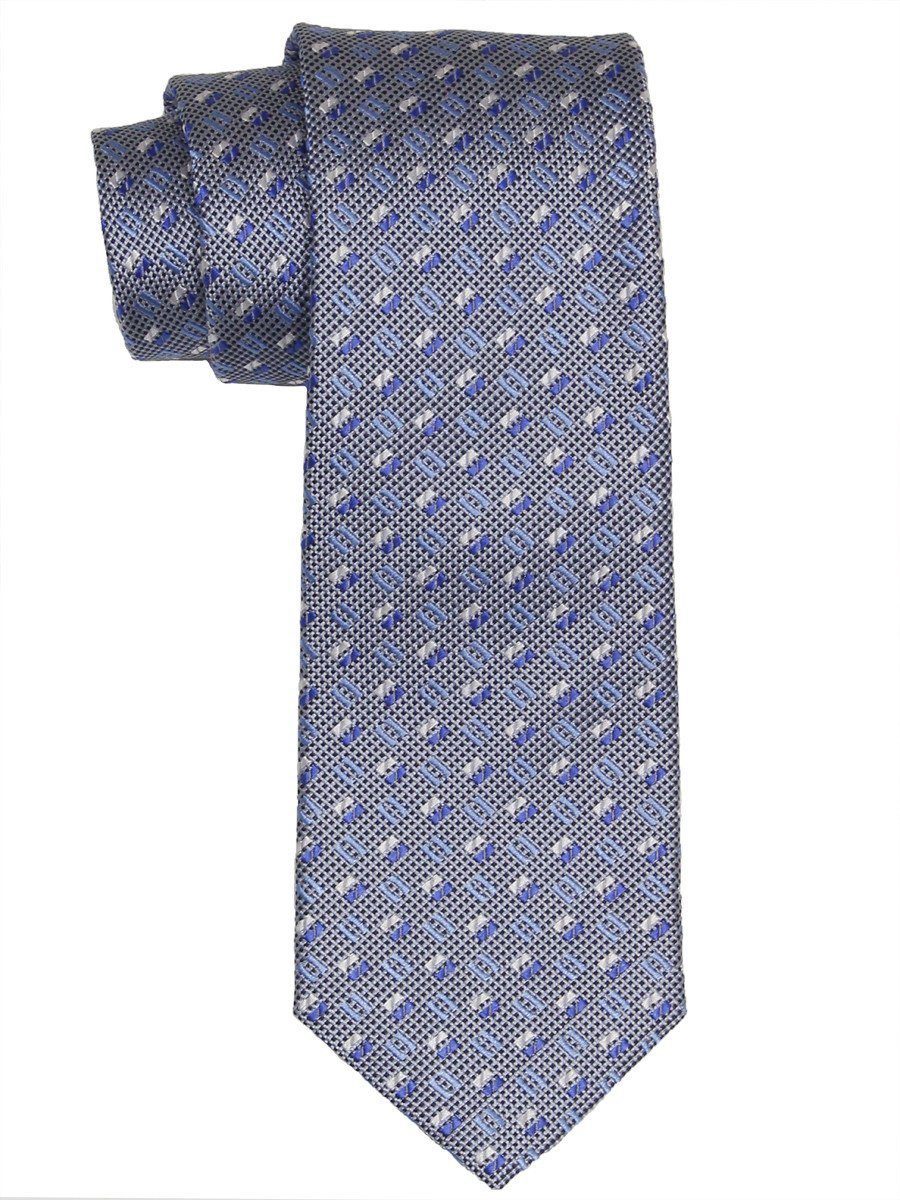 Boy's Tie 16454 Silver/Purple