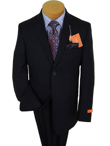 Image of Tallia 17357 Navy Boy's Suit - Solid Gabardine - 100% Wool from