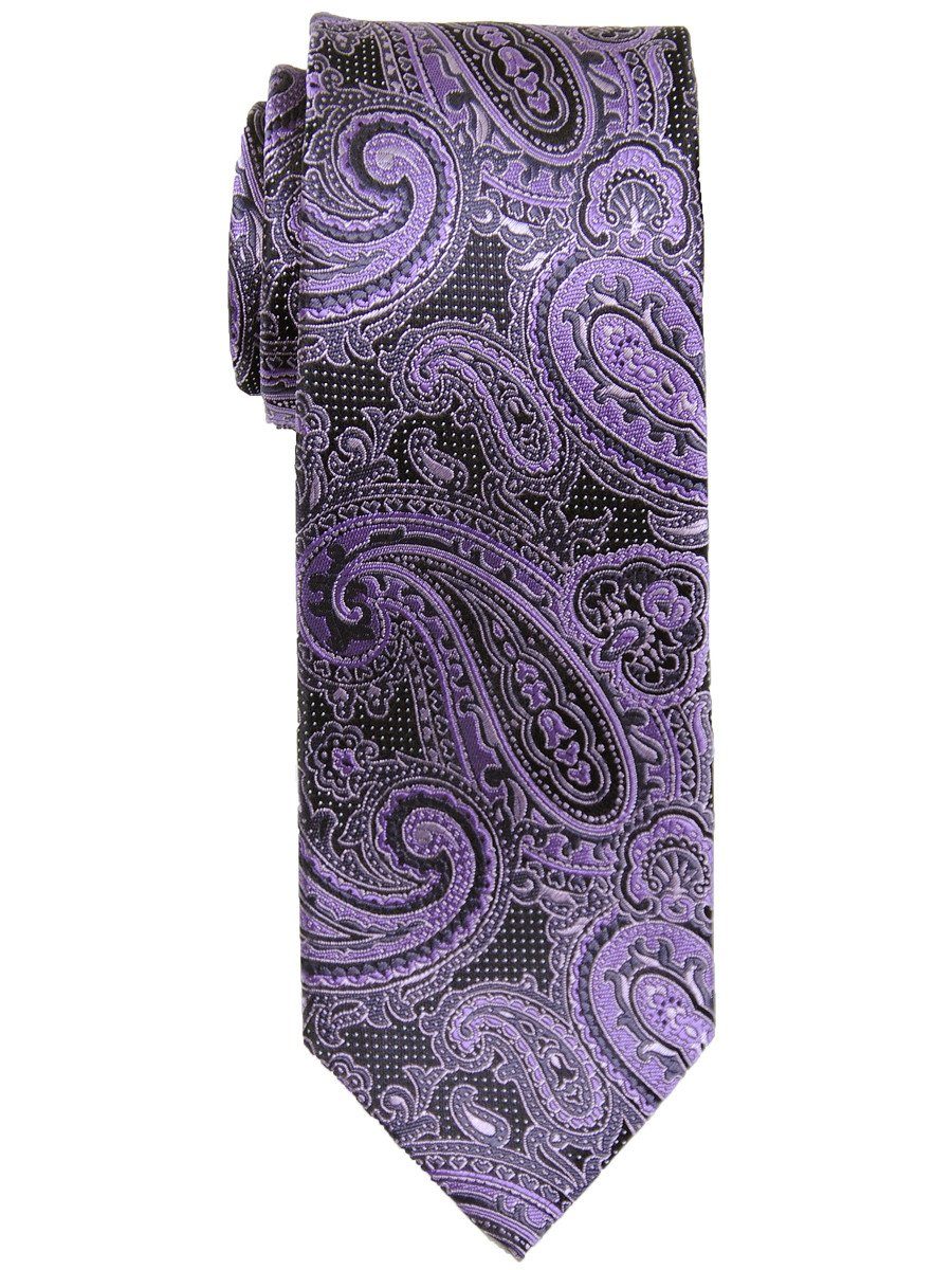 Boy's Tie 17481 Purple/Grey/Black Boys Tie Heritage House 