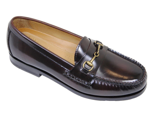 Cole Haan 18093 100% Leather Boy's Shoe - Penny Bit Loafer - Mahogany Boys Shoes Cole Haan 
