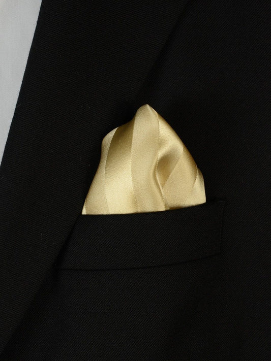 Boy's Pocket Square 18610 Ecru Tonal Boys Pocket Square Heritage House 