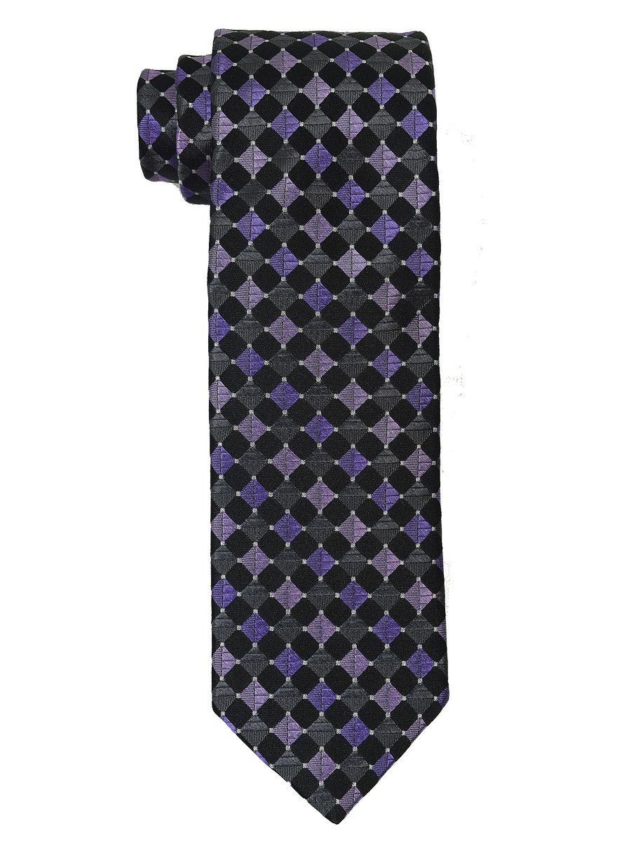 Boy's Tie 18839 Black/Purple Boys Tie Heritage House 