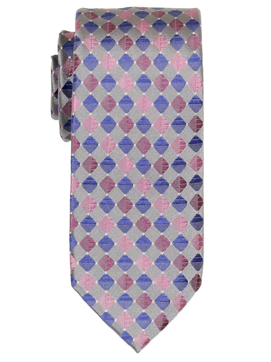Boy's Tie 18847 Silver/Pink/Blue Boys Tie Heritage House 