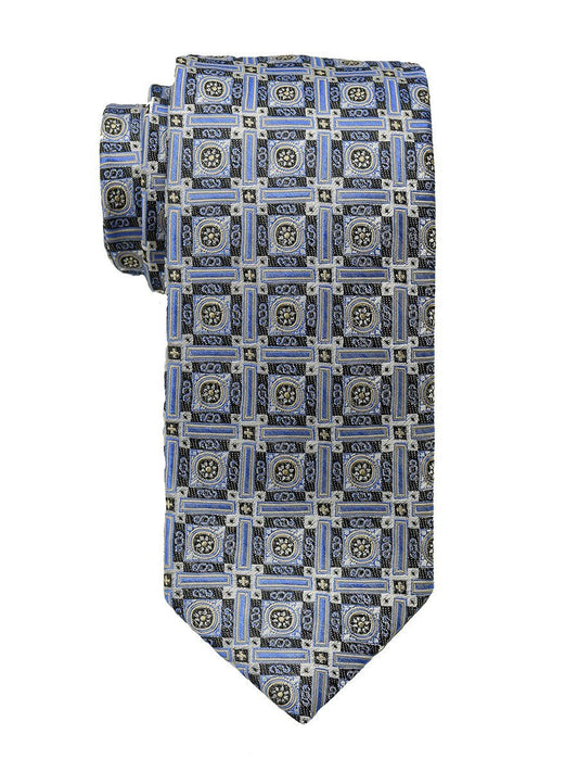 Boy's Tie 18865 Blue/Silver/Yellow Boys Tie Heritage House 