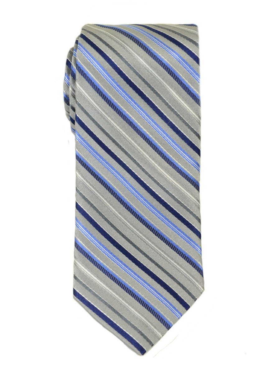 Boy's Tie 18875 Silver/Blue Boys Tie Heritage House 
