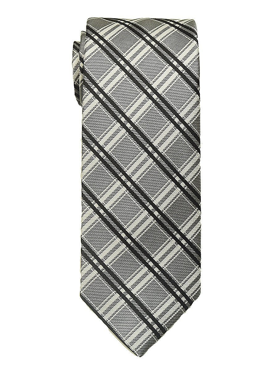 Boy's Tie 18901 Silver/Black Boys Tie Heritage House 