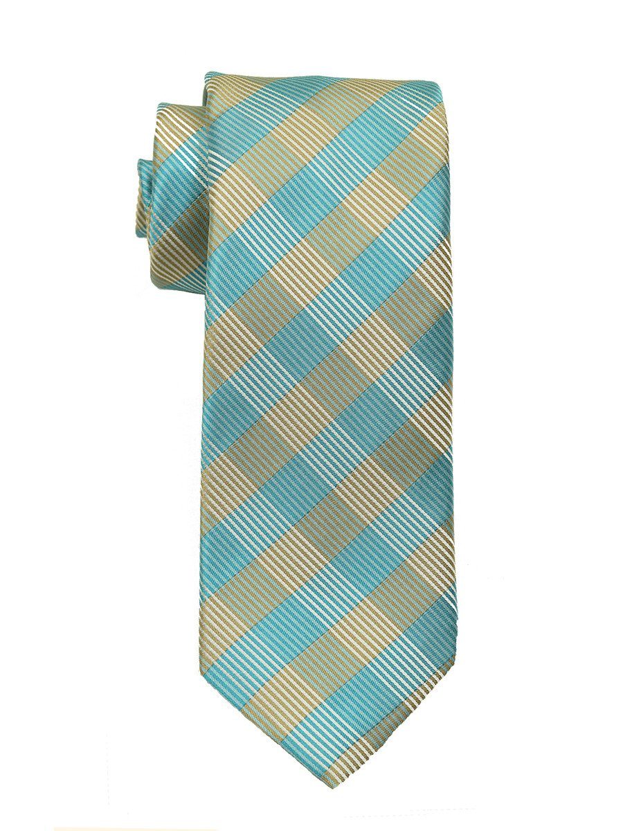 Boy's Tie 18909 Mint/Tan/White Boys Tie Heritage House 